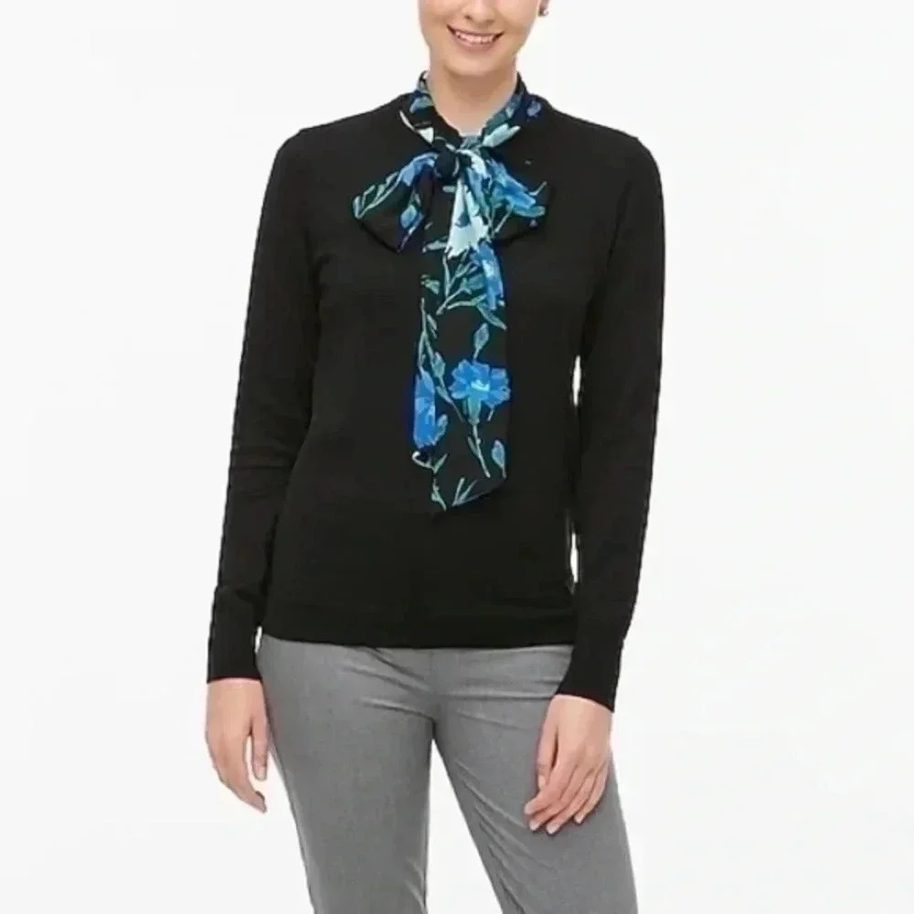 J.crew scarf pullover sweater